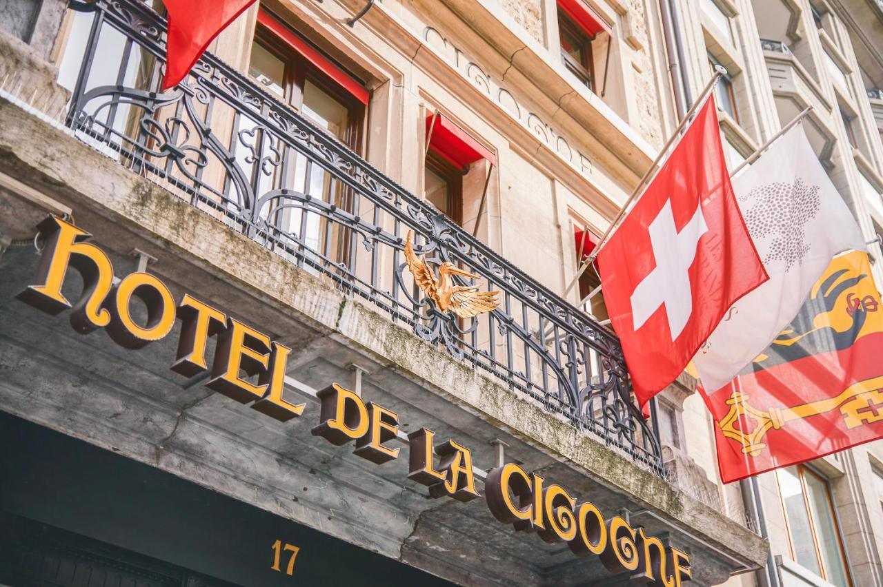 Hotel De La Cigogne Genève Buitenkant foto